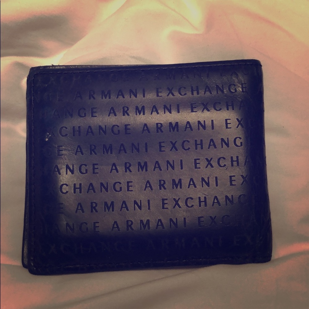 Genuine Leather Armani Exchange Men’s Wallet